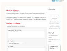 Tablet Screenshot of graftongroup.requestitem.com