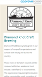 Mobile Screenshot of diamondknotbrewery.requestitem.com