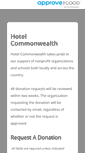 Mobile Screenshot of hotelcommonwealth.requestitem.com