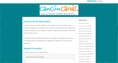 Desktop Screenshot of cancuncards.requestitem.com