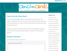 Tablet Screenshot of cancuncards.requestitem.com