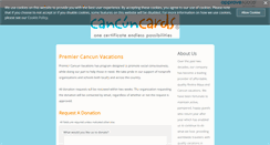 Desktop Screenshot of premiercancunvacations.requestitem.com