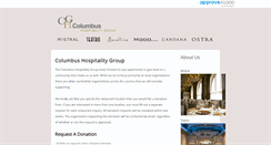 Desktop Screenshot of columbushospitalitygroup.requestitem.com