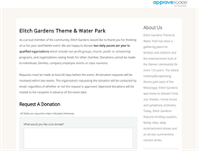 Tablet Screenshot of elitchgardens.requestitem.com