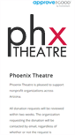 Mobile Screenshot of phoenixtheatre.requestitem.com