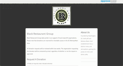 Desktop Screenshot of blackrestaurantgroup.requestitem.com