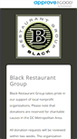 Mobile Screenshot of blackrestaurantgroup.requestitem.com