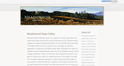 Desktop Screenshot of meadowood.requestitem.com