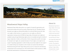 Tablet Screenshot of meadowood.requestitem.com