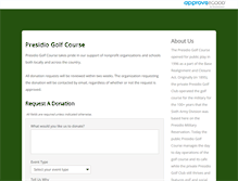 Tablet Screenshot of presidiogolf.requestitem.com