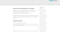 Desktop Screenshot of mcachicago.requestitem.com