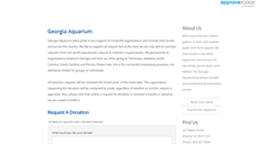 Desktop Screenshot of georgiaaquarium.requestitem.com